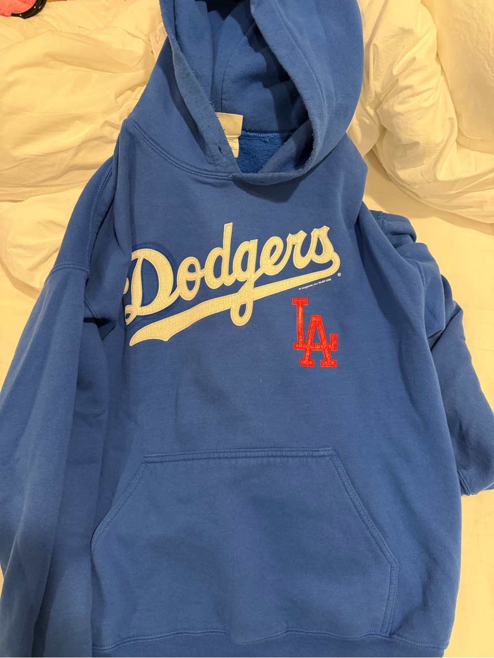 Lee vintage Los Angeles Dodgers Blue Hoodie